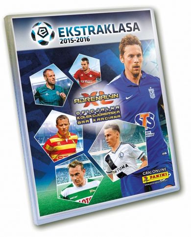 Panini, Adrenalyn XL, Ekstraklasa 2015/2016, album kolekcjonerski do gry karcianej