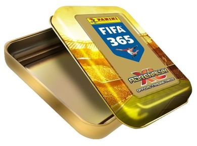 Panini, Adrenalyn XL, FIFA 365, puszka kolekcjonera mini