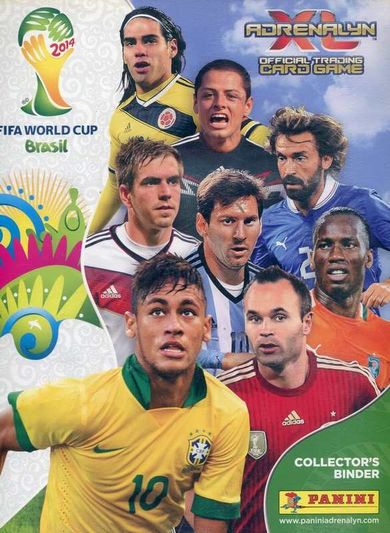 Panini, Adrenalyn XL, FIFA World Cup Brasil 2014, klaser na karty