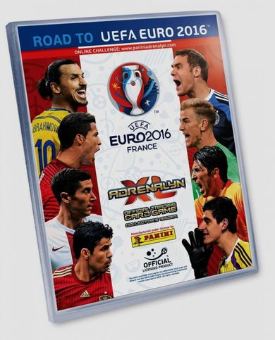 Panini, Adrenalyn XL, Road to UEFA EURO 2016, klaser na karty