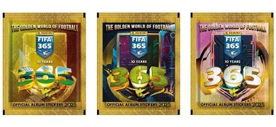 Panini, FIFA 365, 10 years, 2025, saszetka z naklejkami, 1 szt.