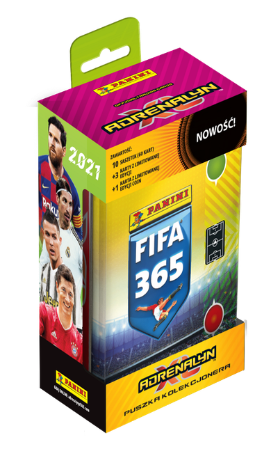 Panini, FIFA 365 2021, puszka kolekcjonera