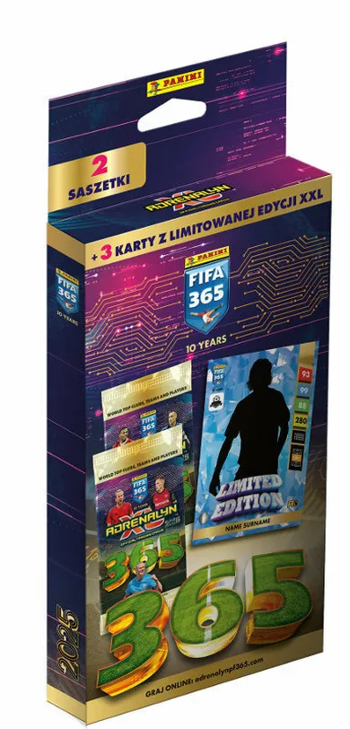 Panini, FIFA 365, Adrenalin XL, 2025, karty kolekcjonerskie