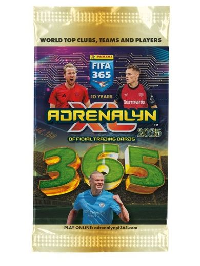 Panini, FIFA 365, Adrenalyn XL, karty kolekcjonerskie, 50 szt.
