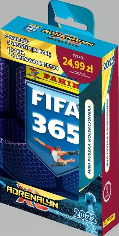 Panini, FIFA 365 Adrenalyn XL Mini Puszka Kolekcjonera