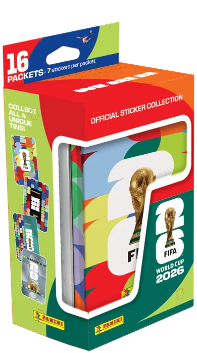Panini, FIFA World Cup 2026, puszka z naklejkami kolekcjonerskimi, 1 szt.