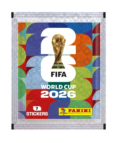Panini, FIFA World Cup 2026, saszetka z naklejkami kolekcjonerskimi, 1 szt.