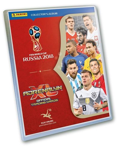 Panini, Fifa World Cup Russia 2018, Adrenalyn XL, album kolekcjonera