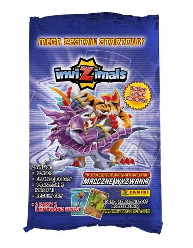 Panini, Invizimals, Mroczne Wyzwania, mega zestaw startowy