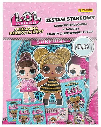 Panini, L.O.L. Surprise, karty, megazestaw