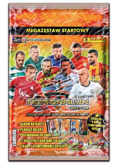 Panini, Lotto Ekstraklasa, mega zestaw startowy