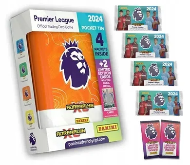 Panini, Premier League 2024, mini puszka kolekcjonera