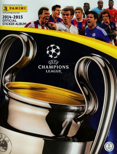 Panini, UEFA Champions League, album na naklejki