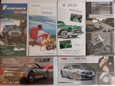 Panorama, karnet Imieniny męskie DL + koperta Panorama, 1 szt.