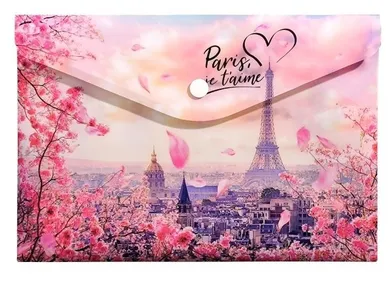 Panta Plast, koperta na napę, A5, Take Me To Paris, 1 szt.