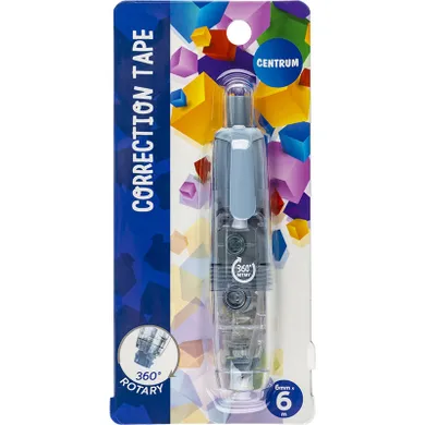 Panta Plast, korektor w taśmie obrotowy, 6 mm x 6m, 1 szt.