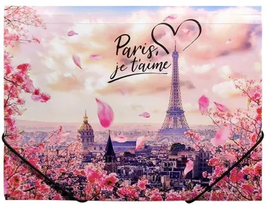 Panta Plast, teczka na gumkę, A4, Take Me To Paris, 1 szt.
