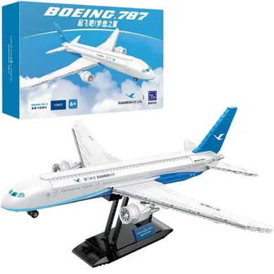 Pantasy, Boeing 787 Dreamliner, klocki konstrukcyjne, 55 cm, 744 elementy