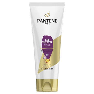 Pantene, Pro-V, Superfood, odżywka do włosów słabych + cienkich, 200 ml