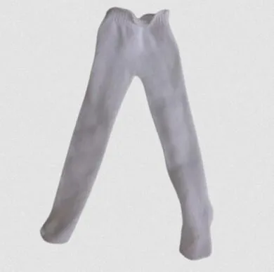 Paola Reina, rajstopy dla lalek, 32 cm, białe