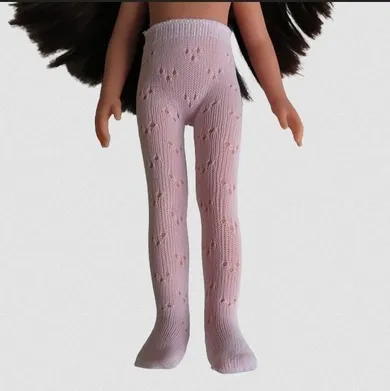 Paola Reina, rajstopy dla lalek, 32 cm, białe ażurowe