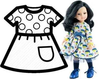 Paola Reina, ubranko dla lalek, 32 cm