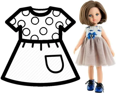 Paola Reina, ubranko dla lalek, 32 cm