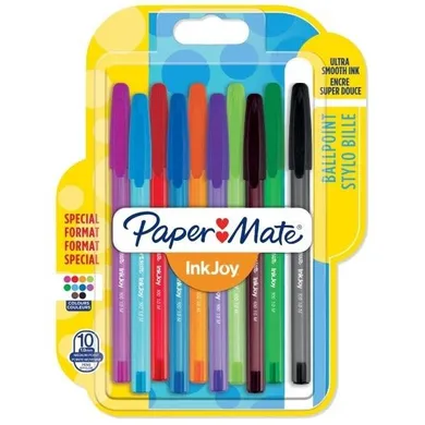 Paper Mate, InkJoy, długopisy, 10 kolorów