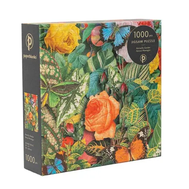 Paperblanks, Butterfly Garden, puzzle, 1000 elementów