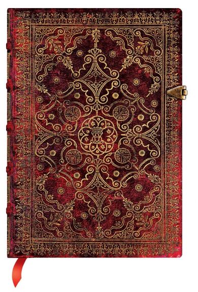 Paperblanks, Carmine, notatnik, midi, linia