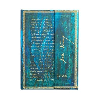 Paperblanks, kalendarz tygodniowy, midi 2024, Verne