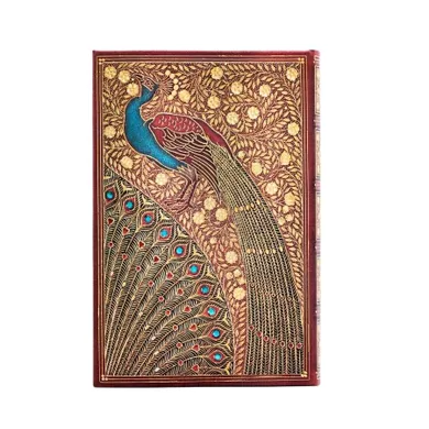 Paperblanks, notatnik, gładki, Hafiz's Peacocks, Mini, 1 szt.