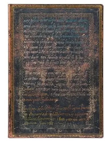 Paperblanks, notatnik, linia, Michelangelo Handwriting, Midi flexi, 1 szt.