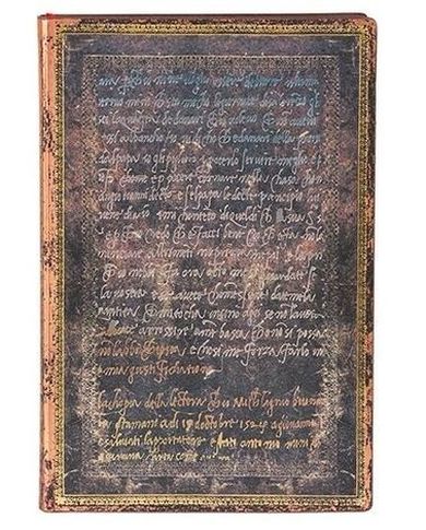 Paperblanks, notatnik, linia, Michelangelo Handwriting, Mini flexi, 1 szt.