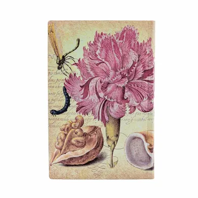 Paperblanks, notatnik, linia, Pink Carnation flexi, Mini, 1 szt.