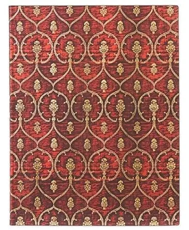 Paperblanks, notatnik, linia, Red Velvet, Ultra flexi, 1 szt.