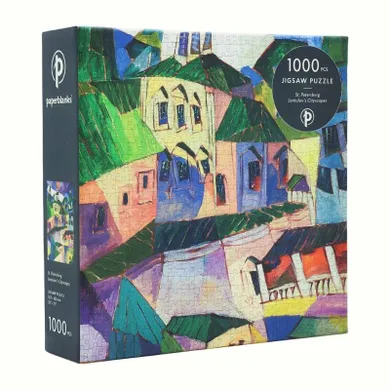 Paperblanks, Petersburg Lentulov’s Cityscapes, puzzle, 1000 elementów