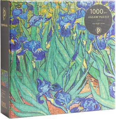 Paperblanks, Van Gogh’s Irises, puzzle, 1000 elementów