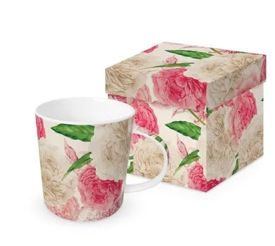 PaperProducts Design, kubek porcelanowy, Peonie, 350 ml