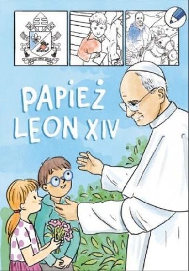 Papież Leon XIV. Kolorowanka