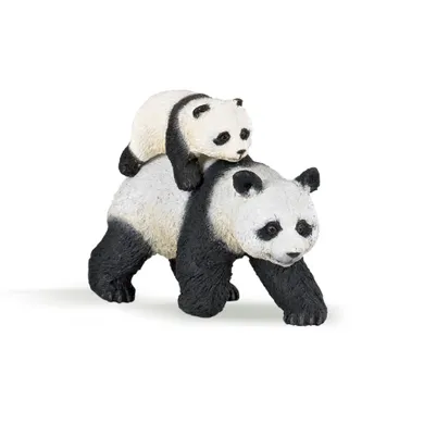 Papo, Panda z młodym, figurka kolekcjonerska