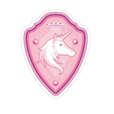 Papo, tarcza rycerska z jednorożcem