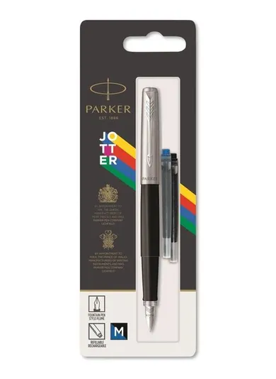 Parker, Jotter Originals, pióro wieczne z nabojami, czarne