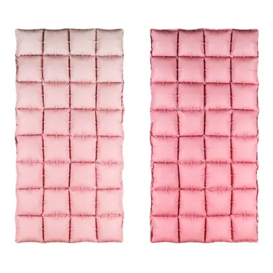 PartyDeco, balon foliowy, kurtyna, różowe ombre, 72-143 cm