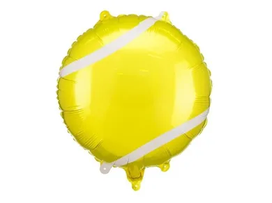Partydeco, balon foliowy, Piłka tenisowa, 35-35 cm