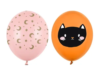 PartyDeco, balony 30 cm, Hocus Pocus, mix, 50 szt.