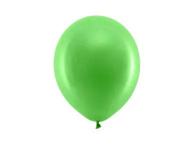 PartyDeco, balony Rainbow 23 cm, pastelowe, zielony, 10 szt.