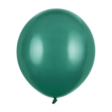 PartyDeco, balony strong, pastel bottle green, 43 cm, 25 szt.