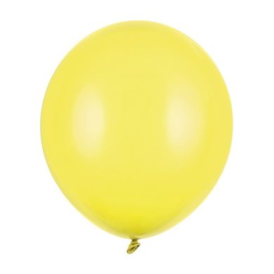 PartyDeco, balony strong, pastel, lemon, 43 cm, 25 szt.
