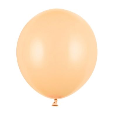 PartyDeco, balony strong, pastel, light peach, 43 cm, 25 szt.